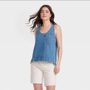 NWT Universal Thread Denim Tank Top